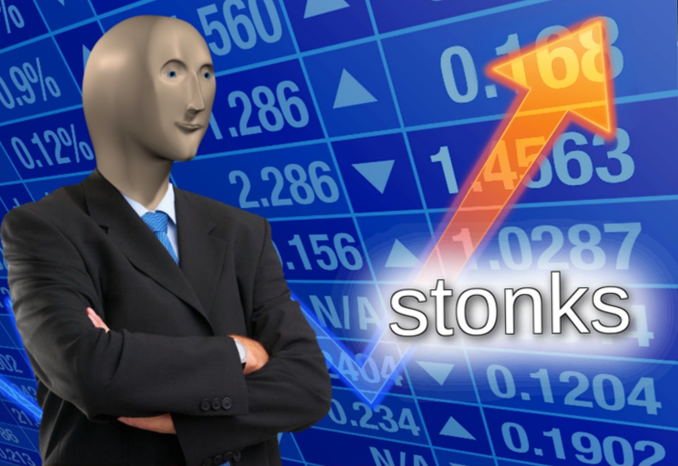 Stonks meme